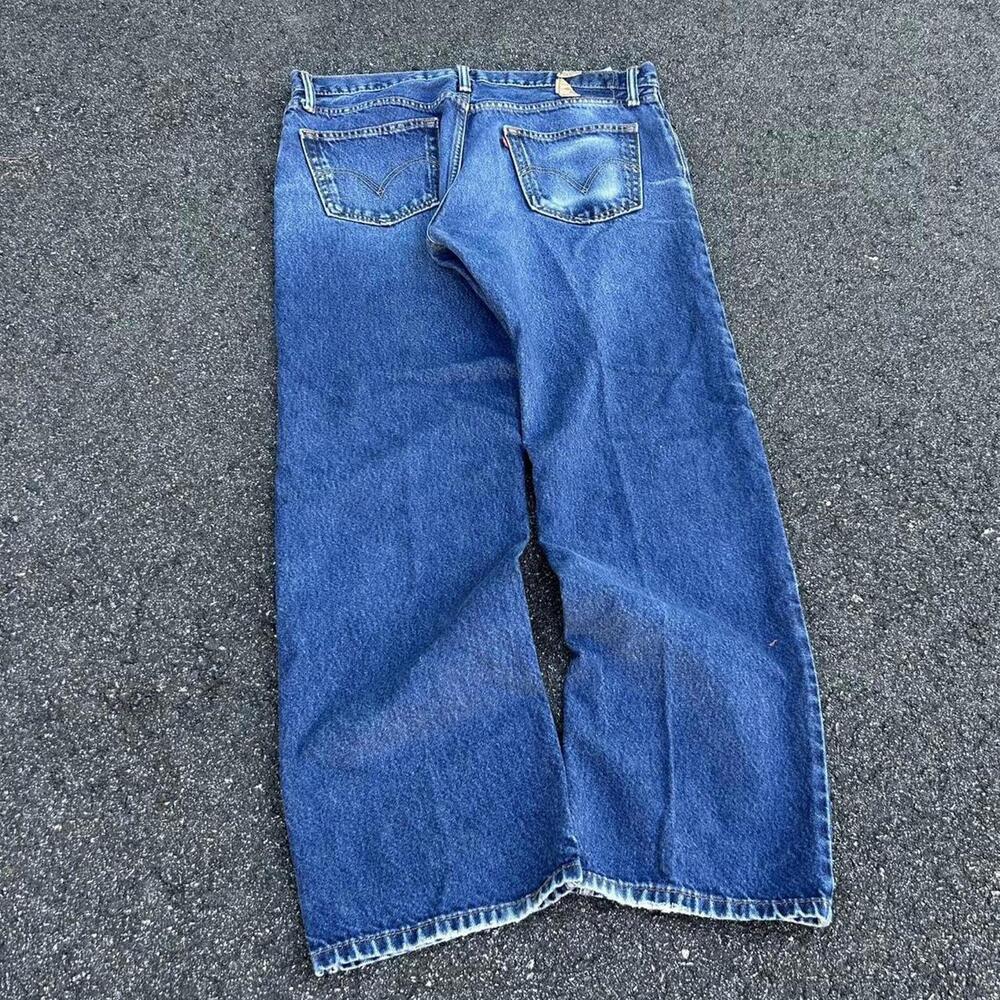 Chill Faded Baggy Loose Fit Levi’s Washed Relaxed Jeans